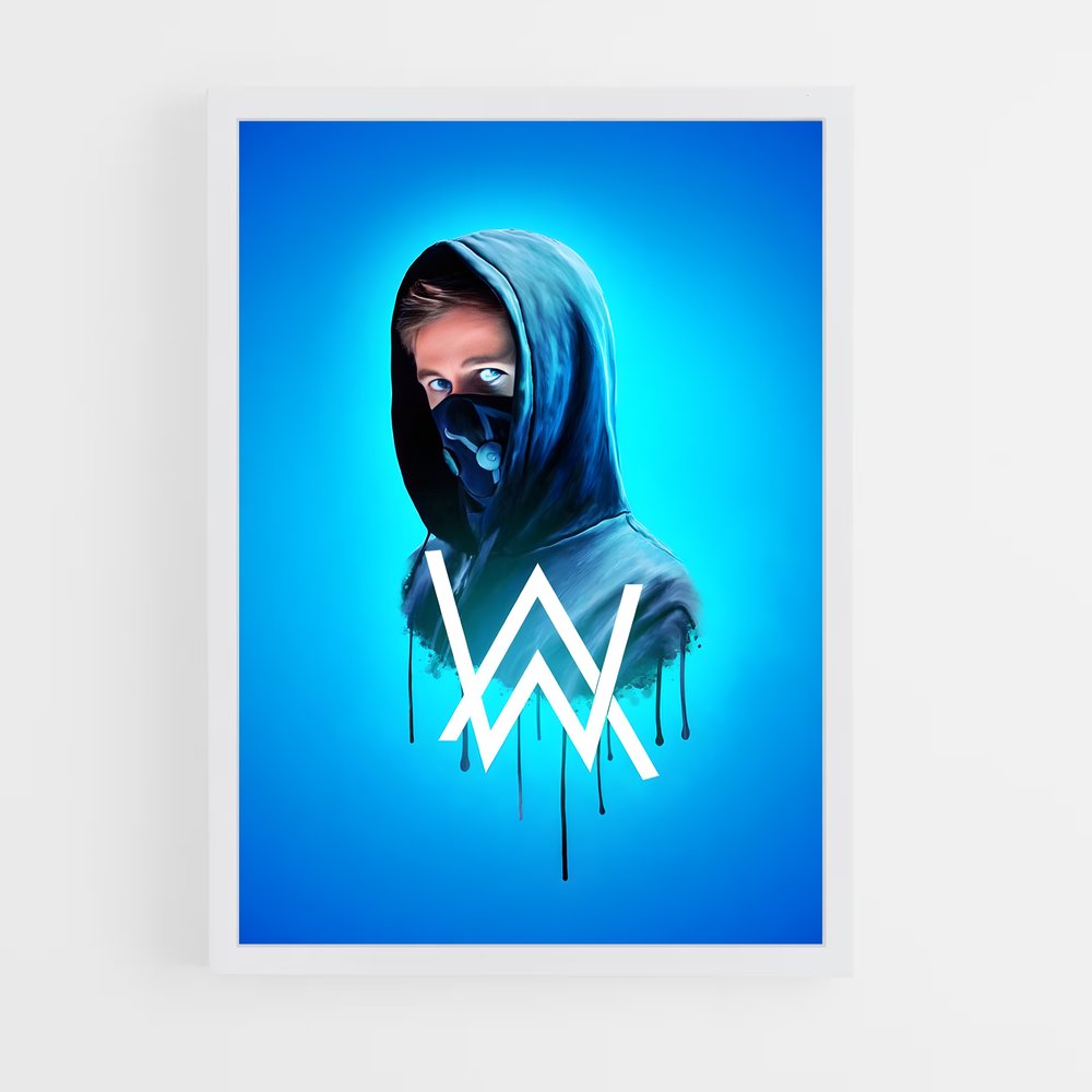 ap-alan walker-2 cadre Blanc
