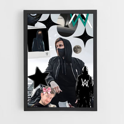 ap-alan walker-5 cadre Noir