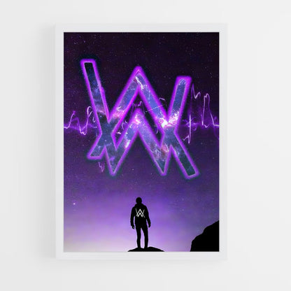 ap-alan walker-6 cadre Blanc