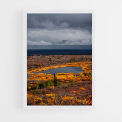 ap-alaska tundra-1 cadre Blanc