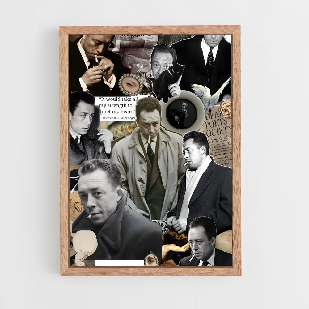 ap-albert camus-1 cadre Bois clair