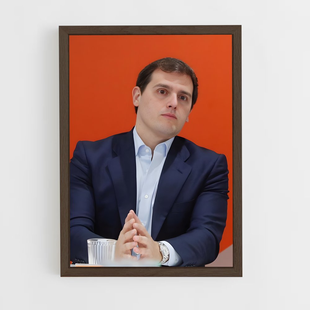 ap-albert rivera-3 cadre Bois foncé