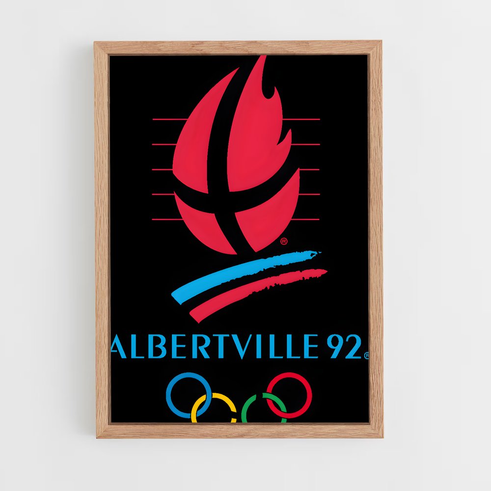 ap-albertville 1992-1 cadre Bois clair
