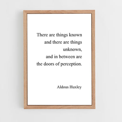 ap-aldous huxley-1 cadre Bois clair