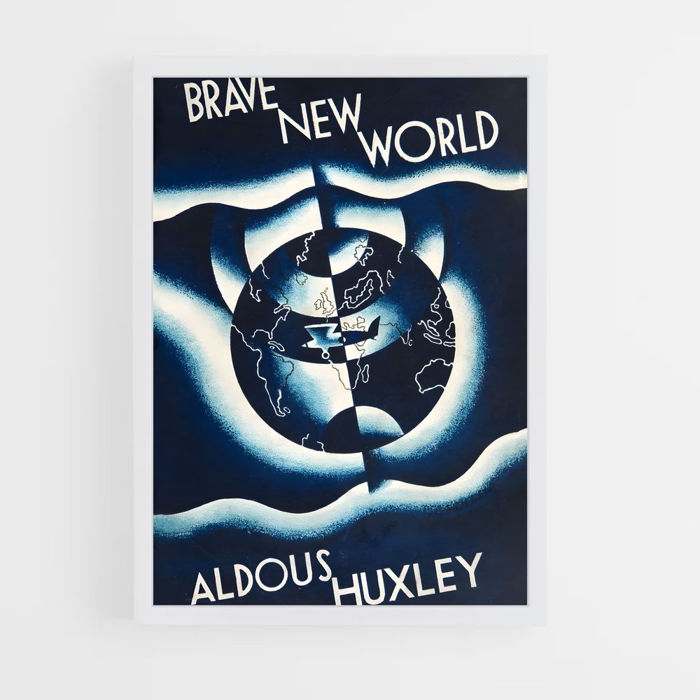 ap-aldous huxley-2 cadre Blanc