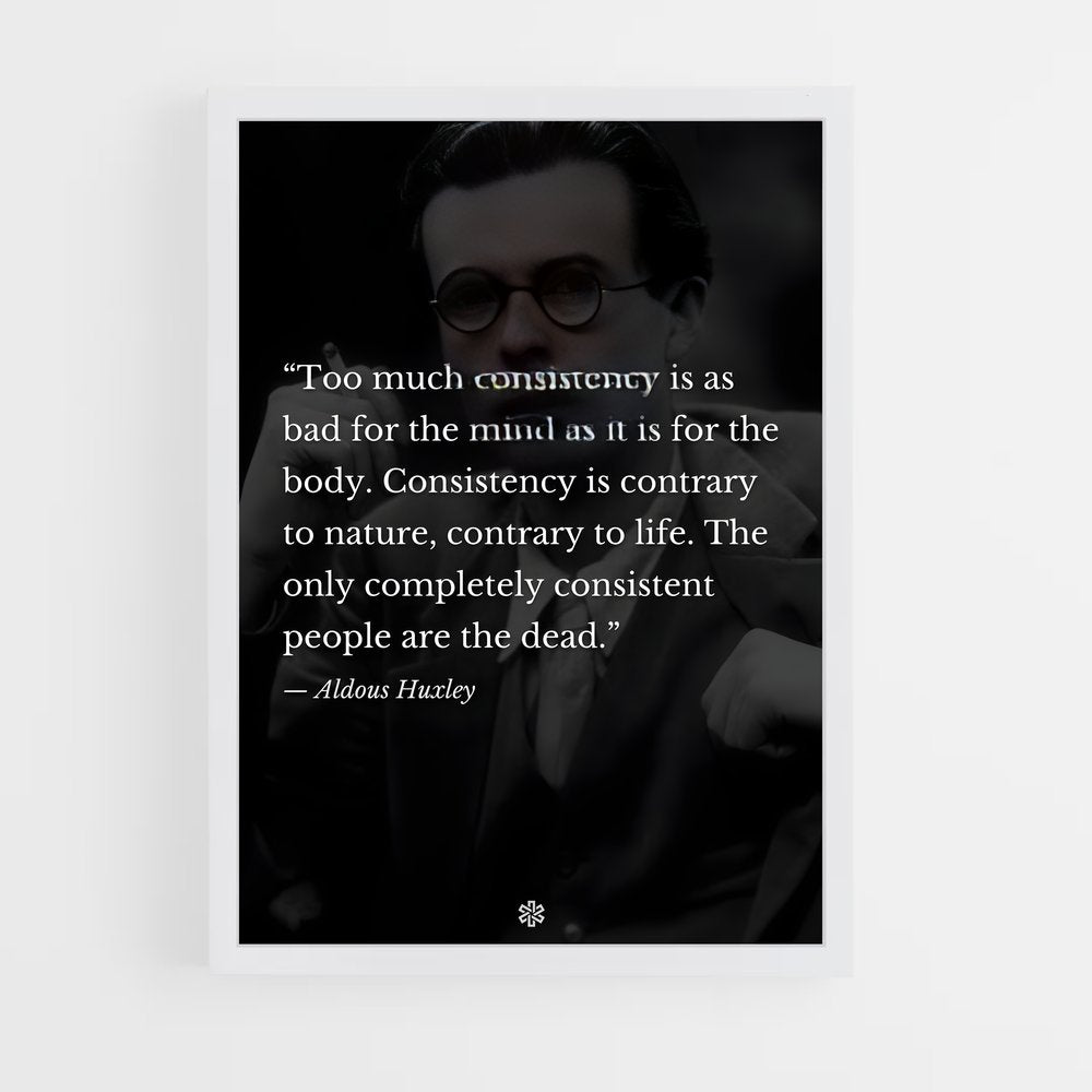 ap-aldous huxley-4 cadre Blanc