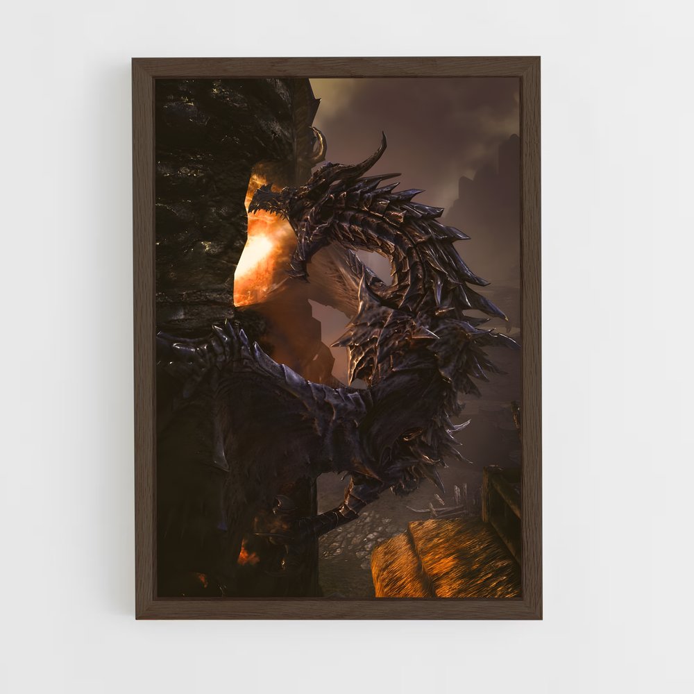 ap-alduin-1 cadre Bois foncé