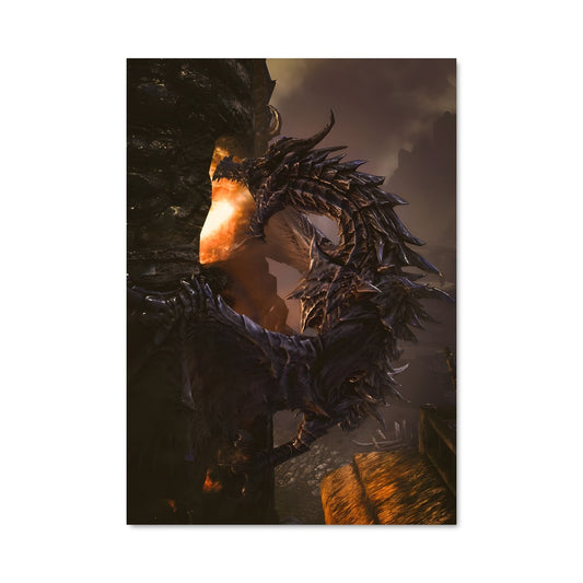 Poster Alduin le Dragon Prytanéen