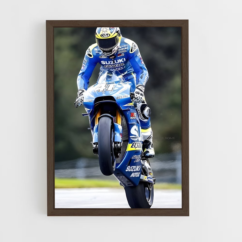 ap-aleix espargaro-7 cadre Bois foncé