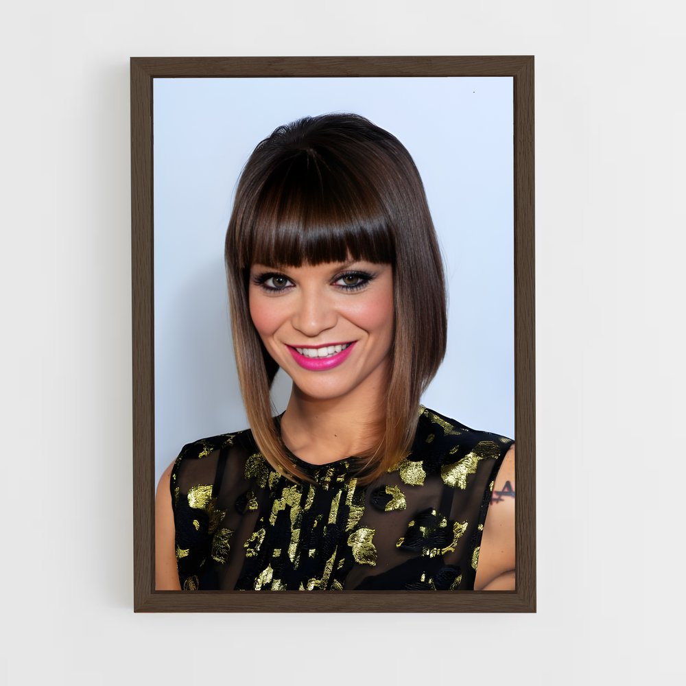 ap-alessandra amoroso-5 cadre Bois foncé