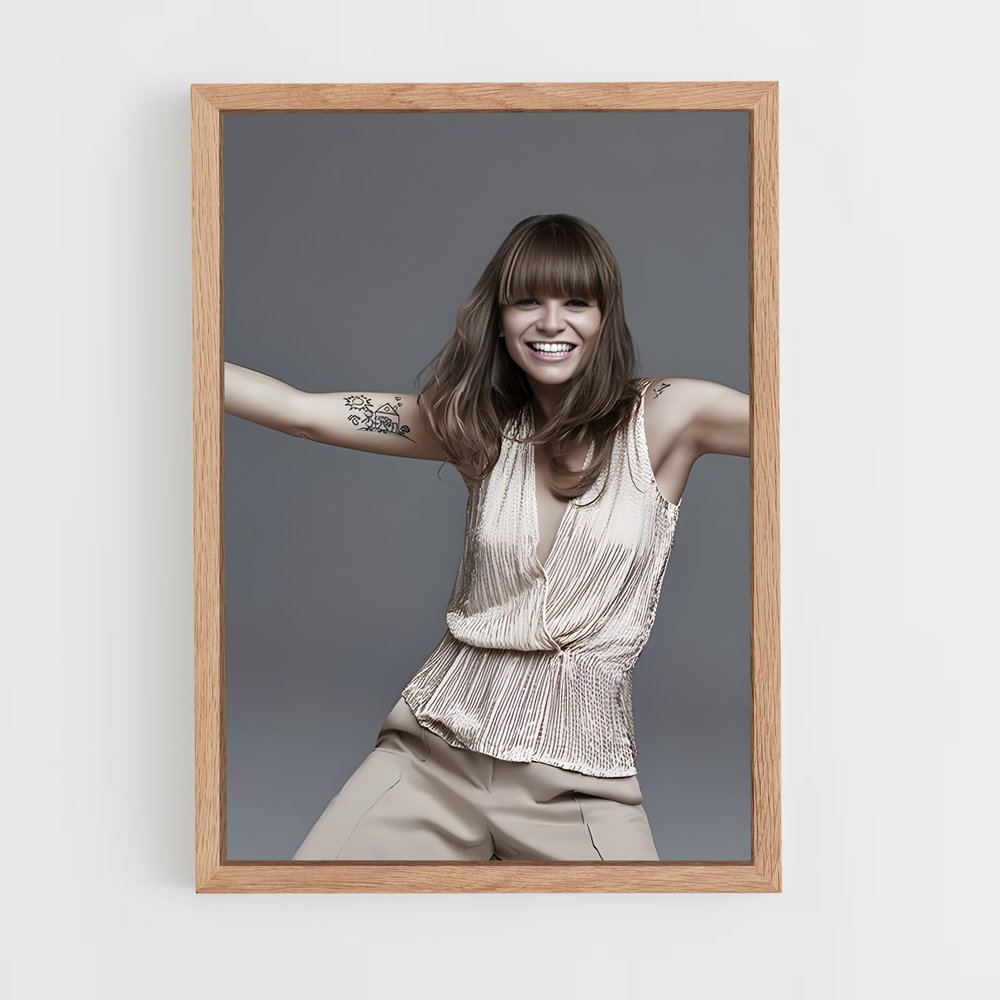 ap-alessandra amoroso-7 cadre Bois clair