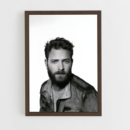 ap-alessandro borghi-3 cadre Bois foncé
