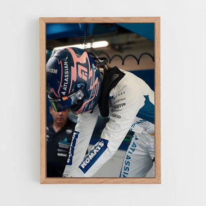 ap-alex albon-4 cadre Bois clair