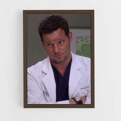 ap-alex karev-1 cadre Bois foncé