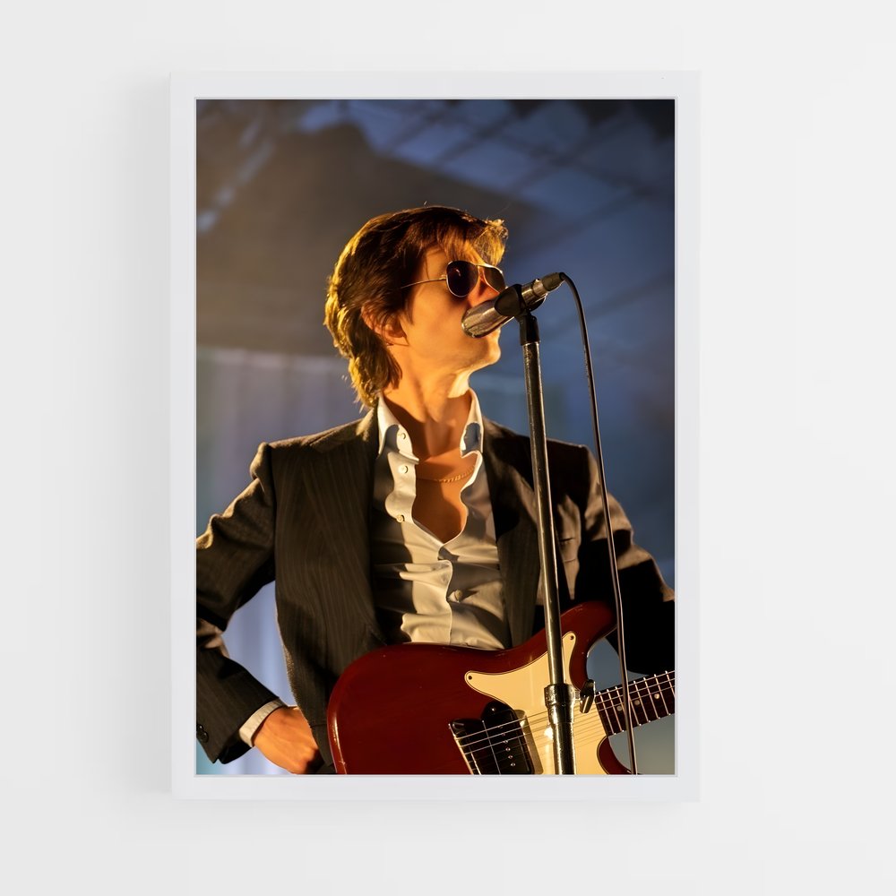 ap-alex turner-1 cadre Blanc