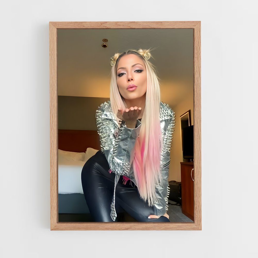 ap-alexa bliss-6 cadre Bois clair