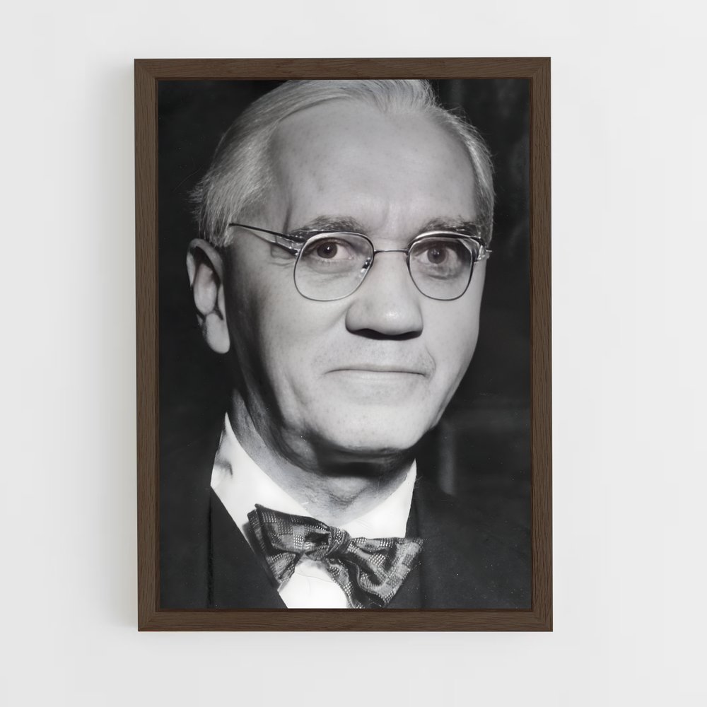 ap-alexander fleming-2 cadre Bois foncé
