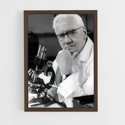 ap-alexander fleming-3 cadre Bois foncé