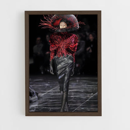 ap-alexander mcqueen-1 cadre Bois foncé