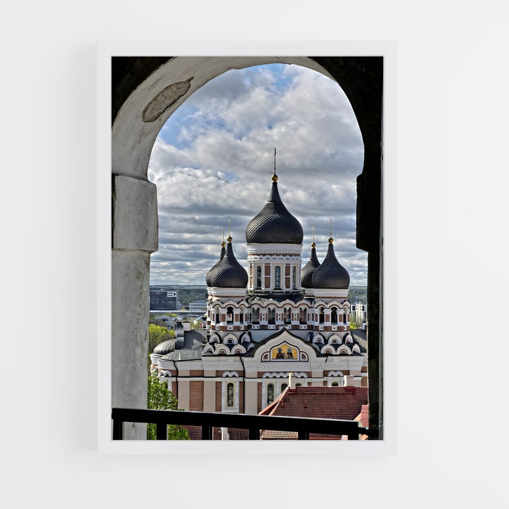 ap-alexander nevsky cathedral tallinn-1 cadre Blanc