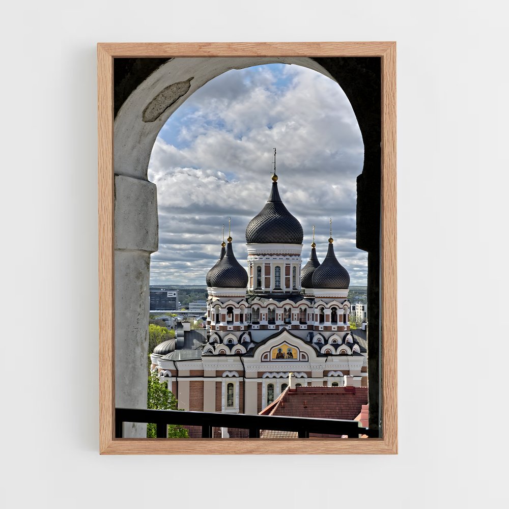 ap-alexander nevsky cathedral tallinn-1 cadre Bois clair