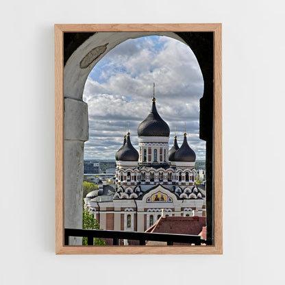ap-alexander nevsky cathedral tallinn-1 cadre Bois clair