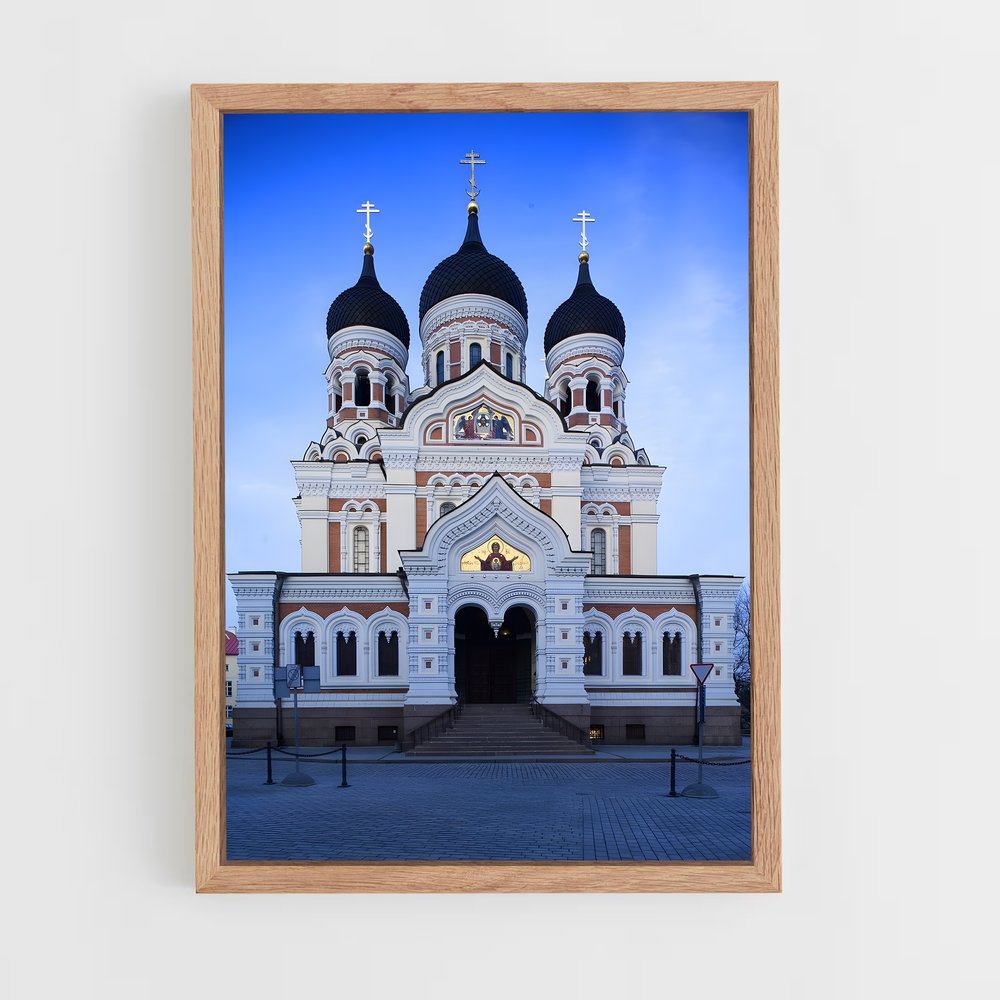 ap-alexander nevsky cathedral tallinn-2 cadre Bois clair