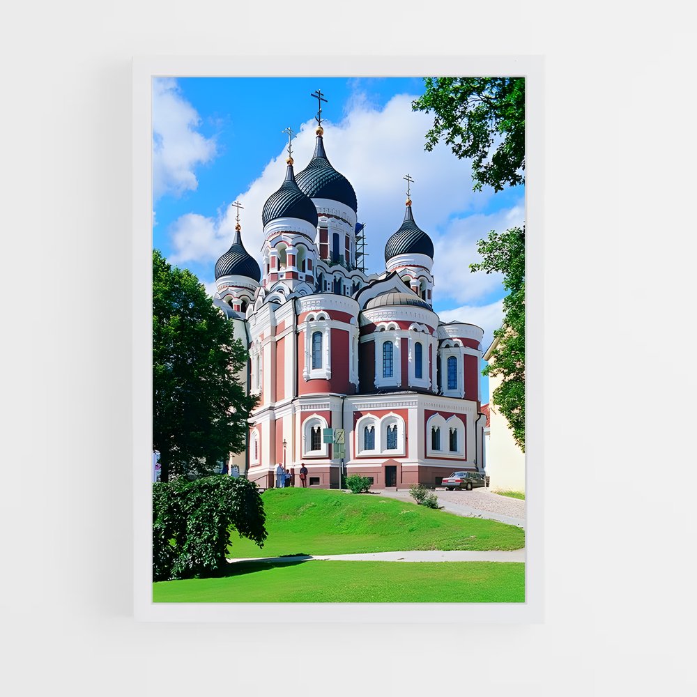ap-alexander nevsky cathedral tallinn-3 cadre Blanc