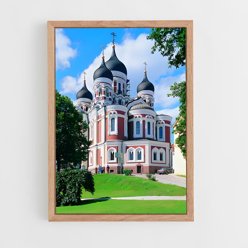 ap-alexander nevsky cathedral tallinn-3 cadre Bois clair