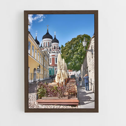 ap-alexander nevsky cathedral tallinn-6 cadre Bois foncé