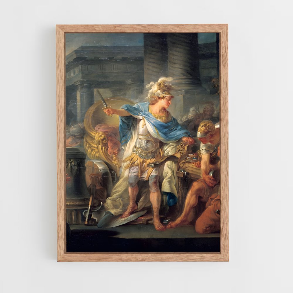ap-alexander the great-2 cadre Bois clair