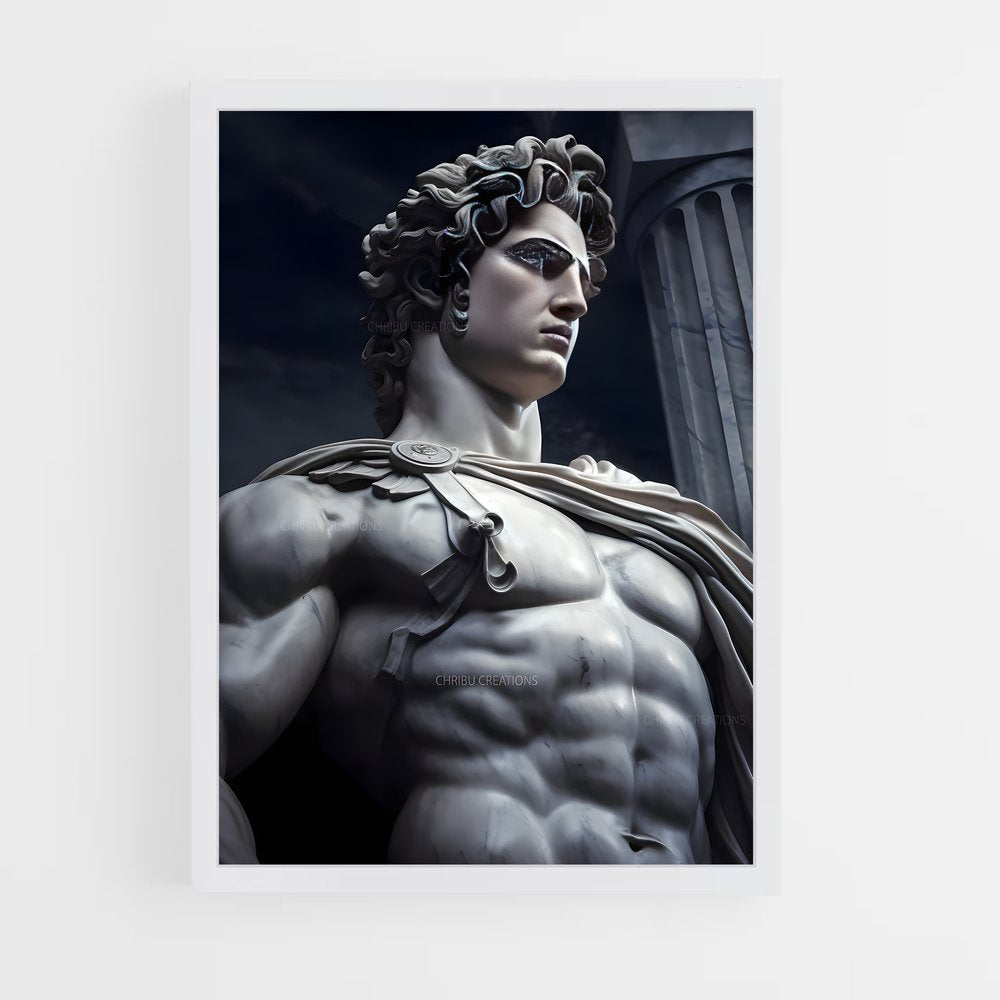 ap-alexander the great-3 cadre Blanc
