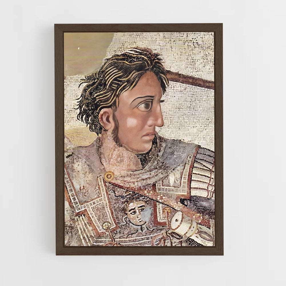 ap-alexander the great-6 cadre Bois foncé