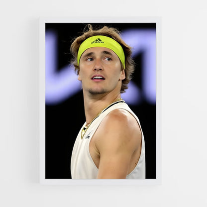 ap-alexander zverev-2 cadre Blanc