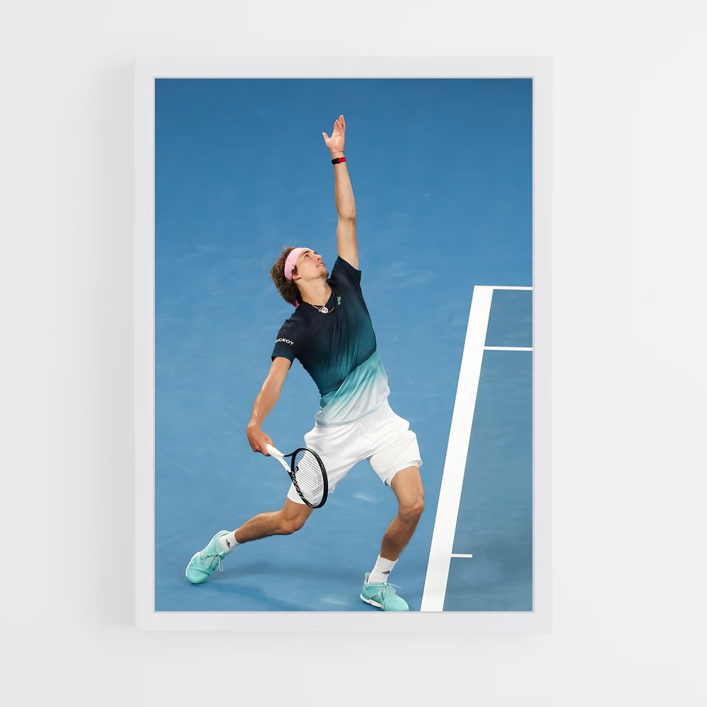 ap-alexander zverev-3 cadre Blanc