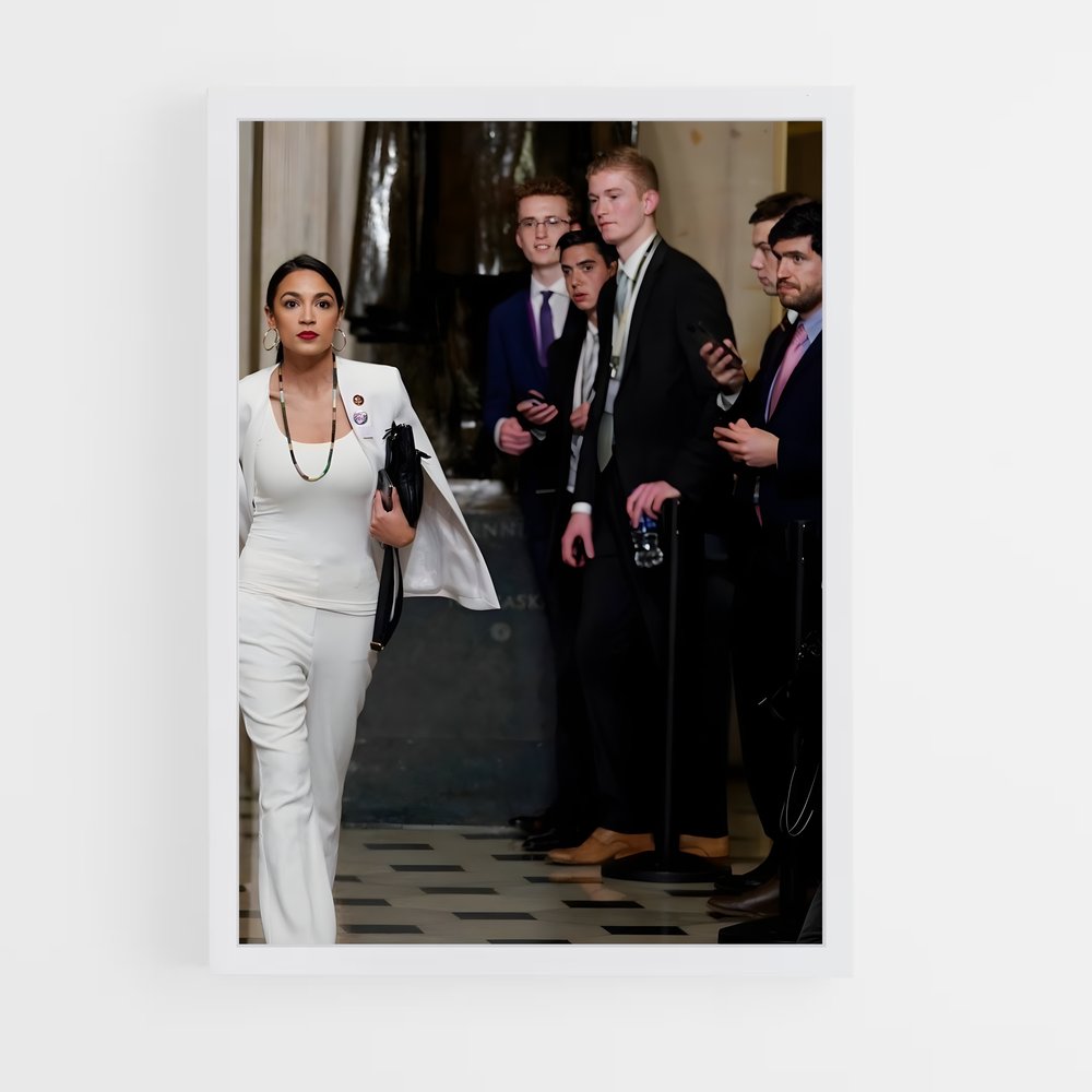 ap-alexandria ocasio cortez-1 cadre Blanc
