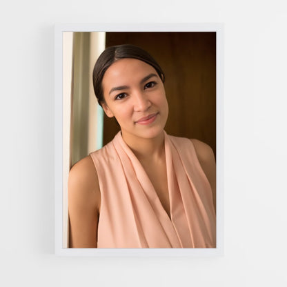 ap-alexandria ocasio cortez-2 cadre Blanc