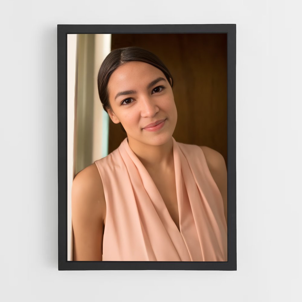 ap-alexandria ocasio cortez-2 cadre Noir
