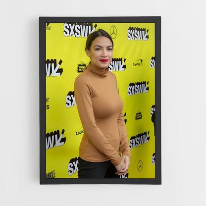 ap-alexandria ocasio cortez-5 cadre Noir