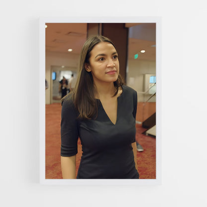 ap-alexandria ocasio cortez-9 cadre Blanc