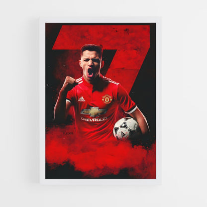 ap-alexis sanchez-6 cadre Blanc
