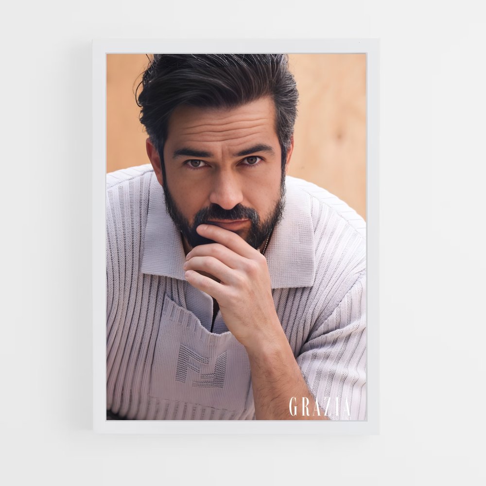 ap-alfonso herrera-6 cadre Blanc