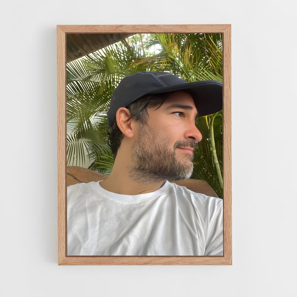 ap-alfonso herrera-7 cadre Bois clair