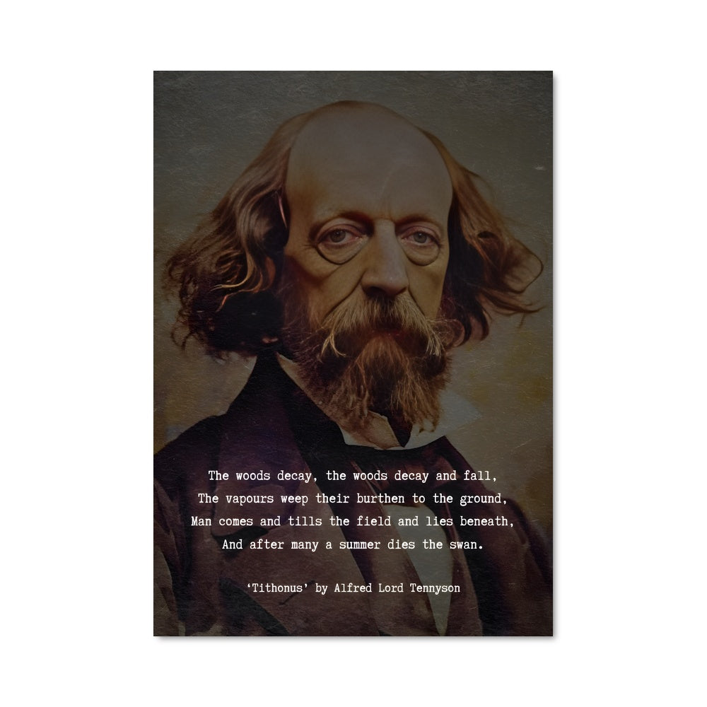 Poster Alfred tennyson 12201