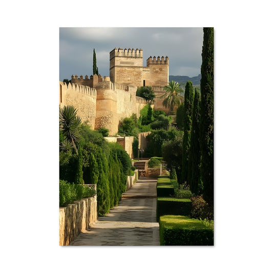 Poster Chemin Vers La Forteresse