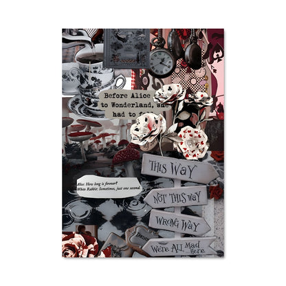 Poster Voyage au Pays des Merveilles