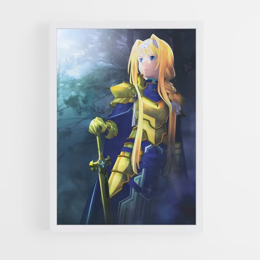 ap-alice sword art online-6 cadre Blanc