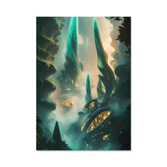 Poster Jungle Extraterrestre