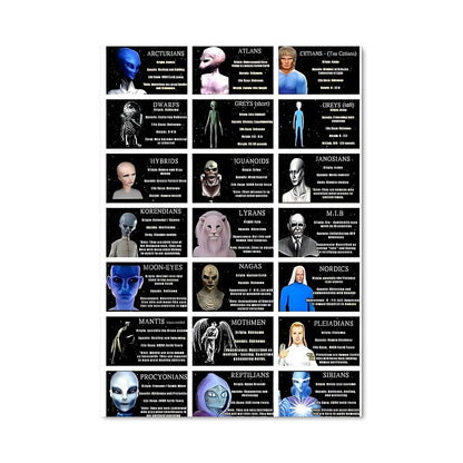 Poster Masques Étranges