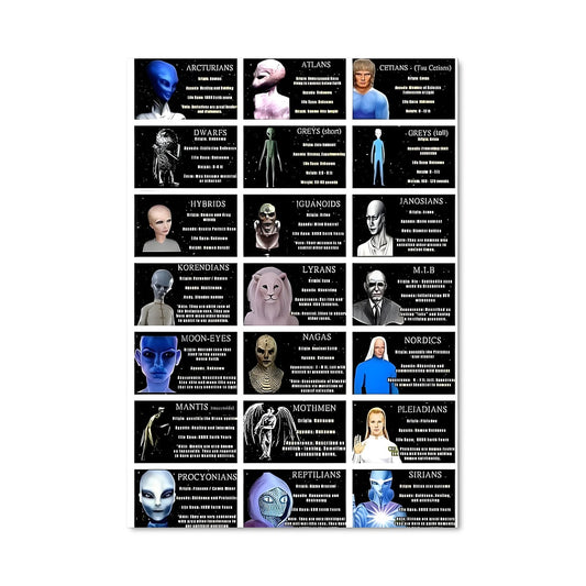 Poster Masques Étranges